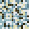 3/4 inch glass mosaic tile blend:   Chocolate Blues Glass Mosaic Tile Blend, CLB-067 NEW!