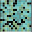 3/4 inch glass mosaic tile blend:   Dwell Glass Mosaic Tile Blend, CLB-046