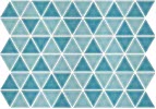 Aim RetroTreble Glazed Porcelain Triangle Mosaic Tiles