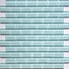 Aquiline 1 x 2 Brick Joint Glass Subway Tile