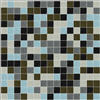 Great Taste: Berbere Glass Mosaic Tile Blend, from the  Great Tastes Series of Kaleidoscope Glass Mosaic Tiles