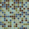 CAMBRIDGE BLEND - Kaleidoscope 20mm Vitreous Glass Mosaic Tile
