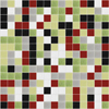 Great Taste: Malagueta Pepper, from the  Great Tastes Series of Kaleidoscope Glass Mosaic Tiles