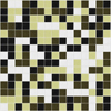 Great Taste: Sesame Glass Mosaic Tile Blend, from the  Great Tastes Series of Kaleidoscope Glass Mosaic Tiles
