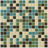 Subtle Glass Mosaic Tile Blend