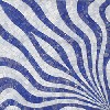 Wind Design Repeating Glass Mosaic Tile Pattern