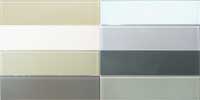 3 x 12 Subway Tiles from the Prism Glass Subway Tile Collection