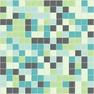 3/4 inch glass mosaic tile blend:   Atelier Glass Mosaic Tile Blend, CLB-069 NEW!