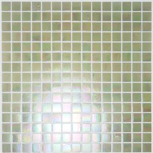 Iridescent Glass Mosaic Tile - Paparazzi Parchment - Kaleidoscope ColorGlitz