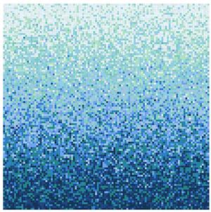 Cool Water (Formerly Man O'War) Glass Mosaic Tile Gradient