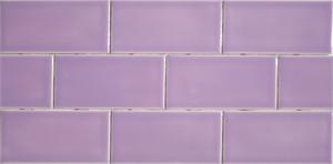 Lavender Mid-Century 3 x 6 Subway Tile from the Lyric Revival Series at Mosaic Tile Supplies