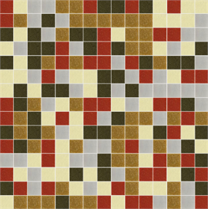 3/4 inch glass mosaic tile blend:   Free Speech Frosted Glass Tile Blend, CLB-032 NEW!