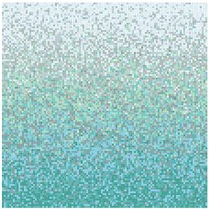 Frosted Glass Mosaic Tile Gradient