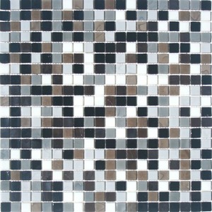 Bristol 15mm (5/8 inch) Glass Mosaic Tile Blend