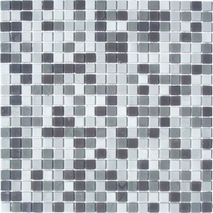 Edinburgh 15mm (5/8 inch) Glass Mosaic Tile Blend