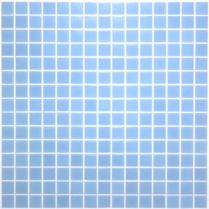 Kaleidoscope Color Grove Glass Mosaic Tile in Skylar Blue