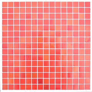 Kaleidoscope Color Grove Flame Orange Glass Mosaic Tile