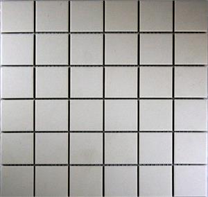 Stucco White 2 x 2 Unglazed Porcelain Mosaic Tile