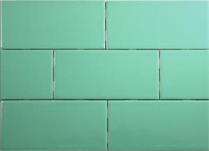 Lyric Revival Jadeite Green 3 x 6 Subway Tile, Handmade in the U.S.A.