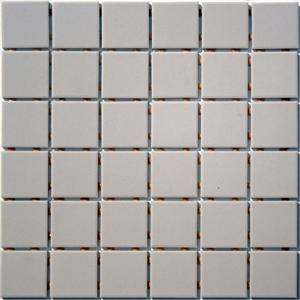 Lyric Unglazed Porcelain 2 x 2 Mosaic Floor Tile in French Gray