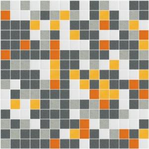 3/4 inch glass mosaic tile blend:   Modern Pop Glass Mosaic Tile Blend, CLB-083 NEW!