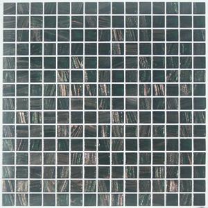  Aura Aventurine Teal Metallic Glass Mosaic Tile - Tropic