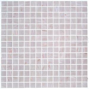 Aura Aventurine Pale Lilac Metallic Glass Mosaic Tile - Majesty