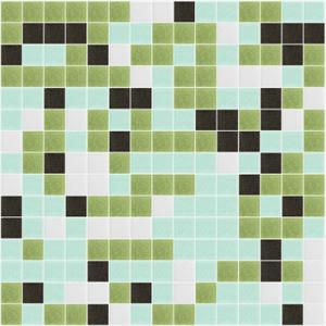 3/4 inch glass mosaic tile blend:   Spa Day Mosaic Tile Blend, CLB-110 NEW!