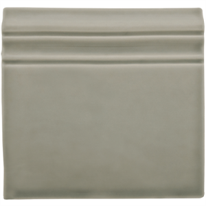 Monaco Gray Glazed 6 inch Baseboard Tile