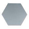Lyric Grounded Collection 8 x 9 Hexagon Floor Tile - Blue Smoke