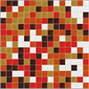 3/4 inch glass mosaic tile blend:   A Day In The Life Glass Tile Blend, CLB-016