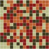 3/4 inch glass mosaic tile blend:   Autumn Kiss Glass Mosaic Tile Blend, CLB-071 NEW!