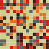 3/4 inch glass mosaic tile blend:   Character Study Glass Tile Blend, CLB-029 NEW!