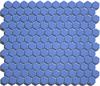 1 inch Cornflower Blue Hexagon Tile