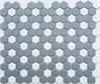 Gray & White Hexagon Tile Polka Dot Pattern