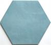 Santorini Collection - Large Hex Tile in Cyclades Blue