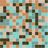 3/4 inch glass mosaic tile blend:   Delicate Wings Glass Tile Blend, CLB-006