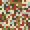 3/4 inch glass mosaic tile blend:   Free Speech Frosted Glass Tile Blend, CLB-032 NEW!