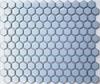 Lyric Modern Mosaics -Powder Blue Hexagon Tiles