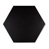 8 inch Hexagon Tile - Matte Black