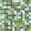 3/4 inch glass mosaic tile blend:   Mystere Mosaic Tile Blend, CLB-085 NEW!