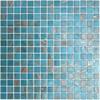  Aura Aventurine Metallic Glass Mosaic Tile - Vancouver Blue