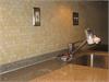 Residential Kitchen Backsplash using Pale Goldenrod Gloss Hexagon Tile