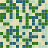 3/4 inch glass mosaic tile blend:   Scamper Glass Mosaic Tile Blend, CLB-045