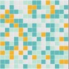 3/4 inch glass mosaic tile blend:   Skyshine Mosaic Tile Blend, CLB-089 NEW!