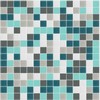 3/4 inch glass mosaic tile blend:   Subtlety Mosaic Tile Blend, CLB-112 NEW!