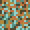 3/4 inch glass mosaic tile blend:   Summer of Love Glass Mosaic Tile Blend, CLB-058