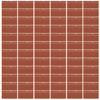 Tamrind 1 x 2 Stacked Joint Tile Bar Pattern from the Prism Squared Glass Tile Collection