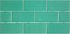 Teal Green Mid-Century 3 x 6 Subway Tile from the Lyric Revival Series at Mosaic Tile Supplies
