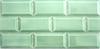 Green Bevelled 3 x 6 Subway Tile from the Lyric Revival Series at Mosaic Tile Supplies 